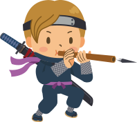吹き矢忍者