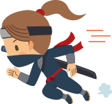 VR忍者ゲーム忍者