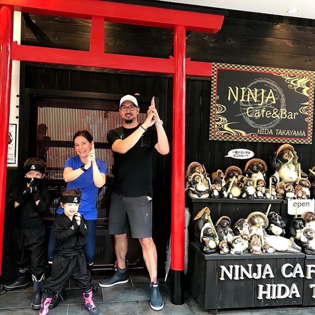 BE a NINJA🥷😊

#高山 #takayama #ninja