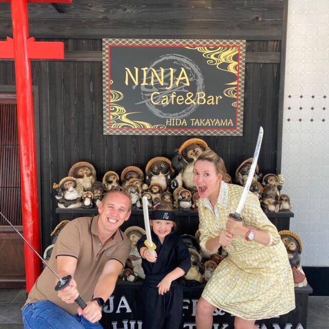BE a NINJA🥷😊

#高山 #takayama #ninja